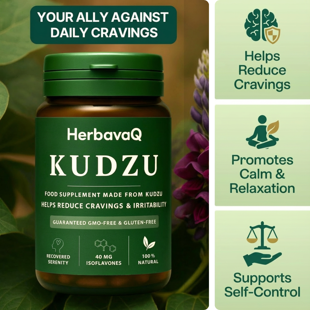 Kudzu Herbavaq 40 mg Isoflavones – 100% Natural