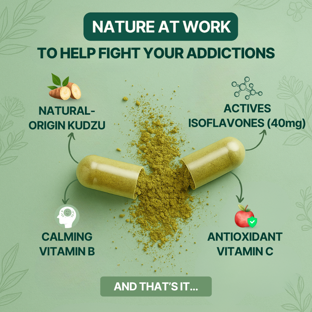 Kudzu Herbavaq 40 mg Isoflavones – 100% Natural