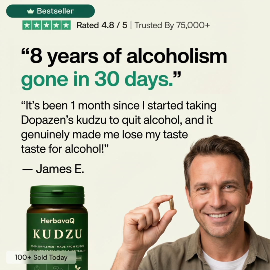 Kudzu Herbavaq 40 mg Isoflavones – 100% Natural